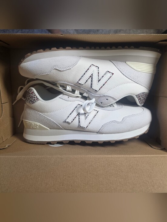 New Balance Shoes - Womens New Balance 515 Classics - White/Leopard Sneakers Sz 10 WL515S03